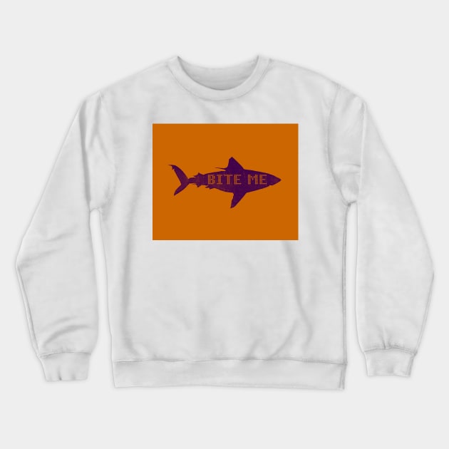 Bite Me Crewneck Sweatshirt by michelle1991